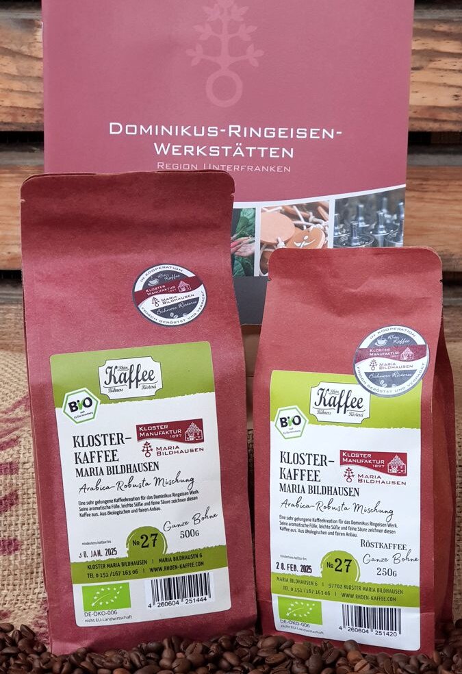 Nr.: 27 Klosterkaffee Maria Bildhausen, Arabica-Robusta Mischung